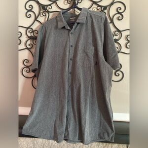 OGIO Black and Gray Striped Shirt